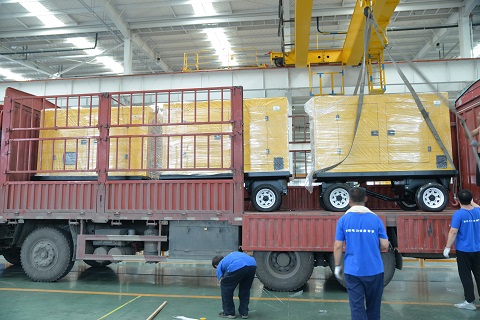 客戶在華全采購工廠備用柴油發(fā)電機(jī)組，作為備用電源